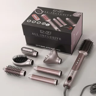 سشوار برس‌دار حالت‌دهنده حرفه‌ای انزو پروفیشینال مدل EN-507 با توان 1500 وات، موتور AC، سه 102618615