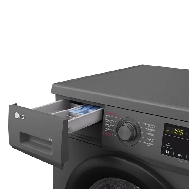 ماشین لباسشویی 8 کیلوگرم اتوماتیک ال جی مدل F4J3TYG6J 102718052