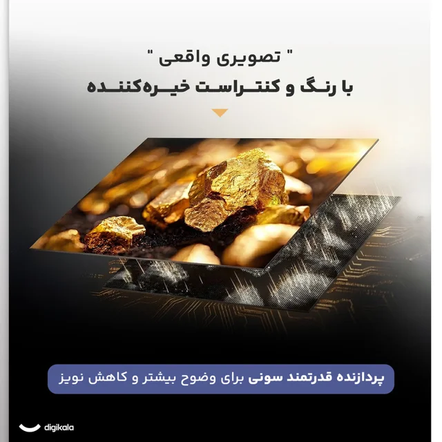 تلویزیون 55 اینچ ال ای دی هوشمند سونی مدل 55X75K 102771766