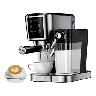 اسپرسوساز 1000 میلی‌لیتری برلین مدل BE-1700، مناسب تهیه اسپرسو و کاپوچینو، دارای 1 عدد ناز 102618912