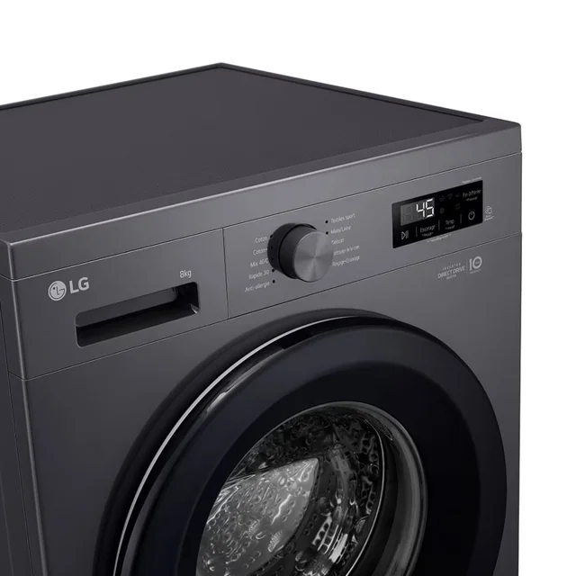 ماشین لباسشویی 9 کیلوگرم اتوماتیک ال جی مدل F2Y1VYP6J 102717029