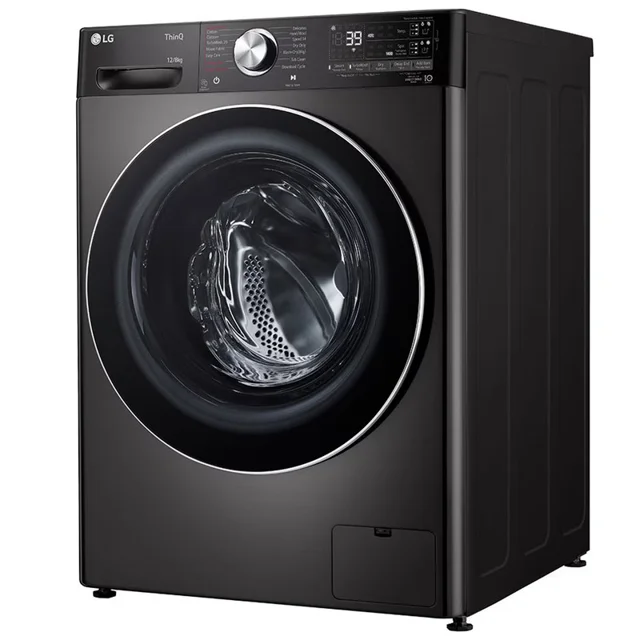 ماشین لباسشویی 12 کیلوگرم اتوماتیک ال جی مدل F4V9BDP2EE دارای قابلیت خشک‌کن صددرصد 102718080